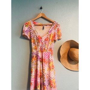 FREE PEOPLE FLORAL DRESS